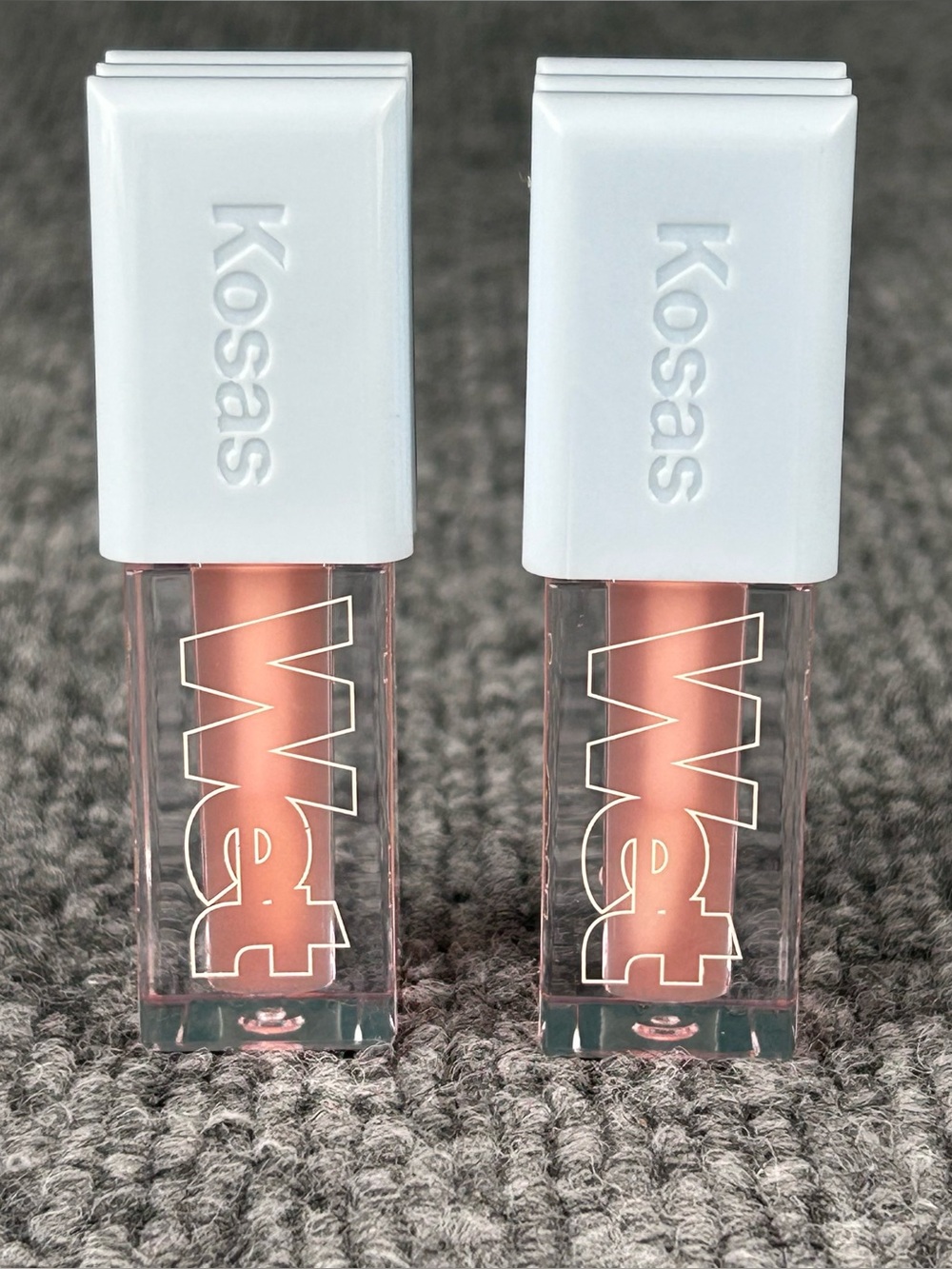 Kosas Wet Lip Oil Plumping Peptide Treatment Gloss JELLYFISH Travel Size TWO